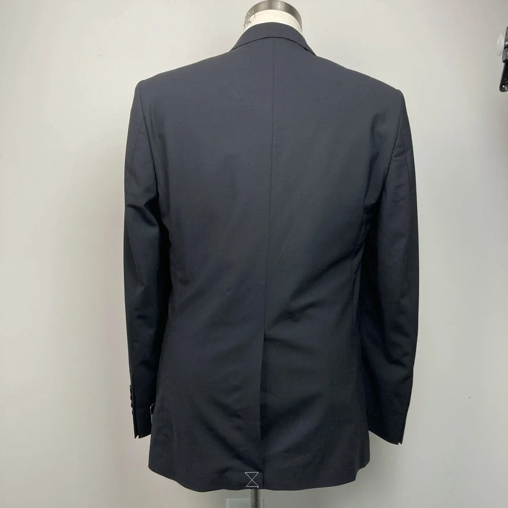 B by Brooks Brothers Men's Suit Blazer Sportscoat Jacket Black 40R No Pants